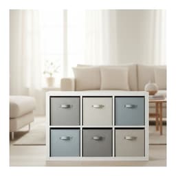 DECOMOMO Foldable Storage Cube Bins — 6 Pack