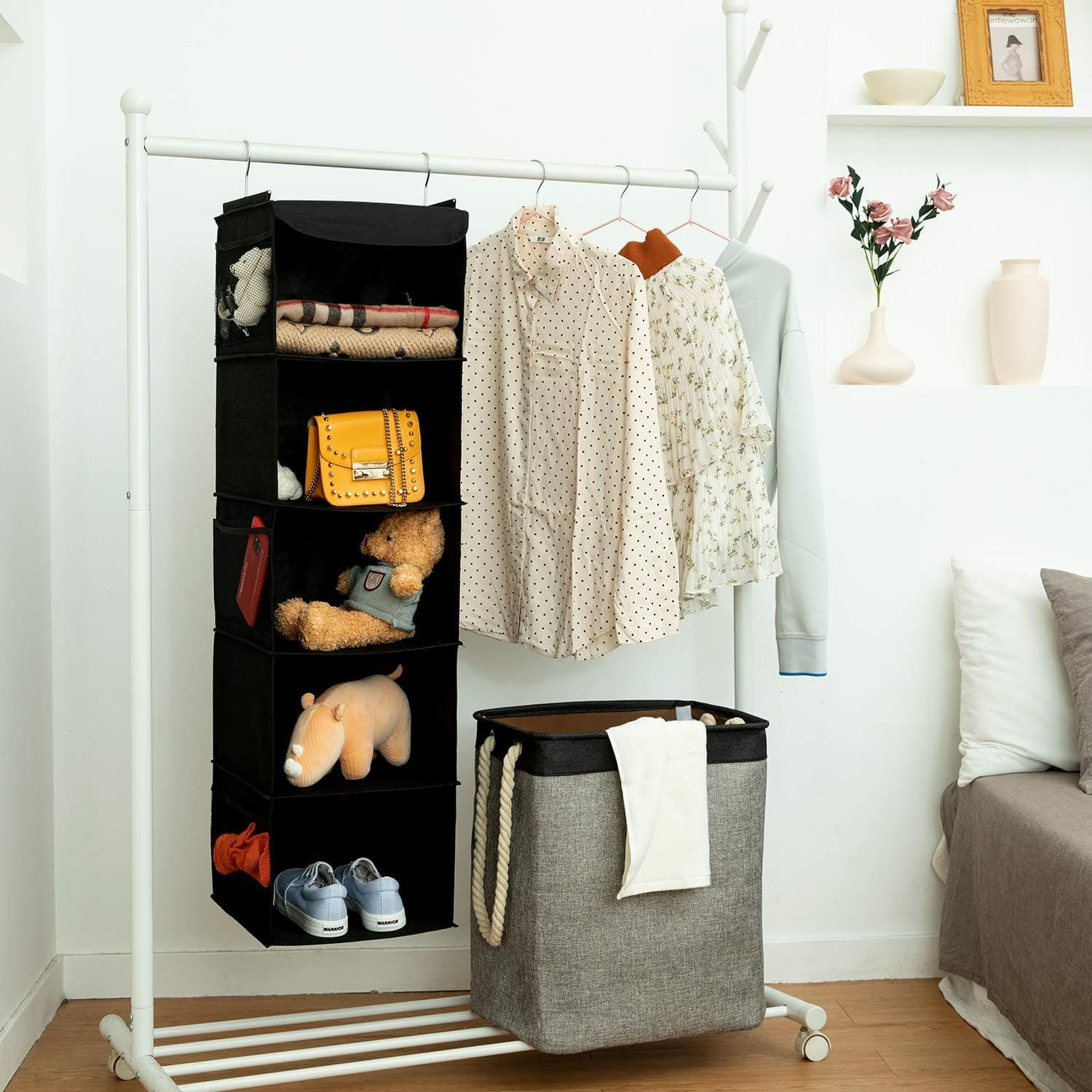 Hanging Closet Shelf Organizer – image 2