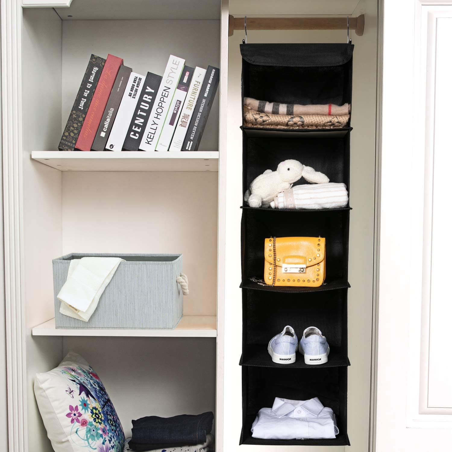 Hanging Closet Shelf Organizer – image 3