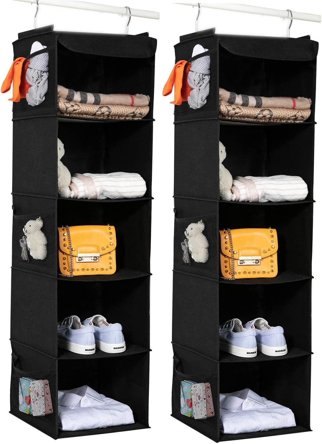 Hanging Closet Shelf Organizer – image 1