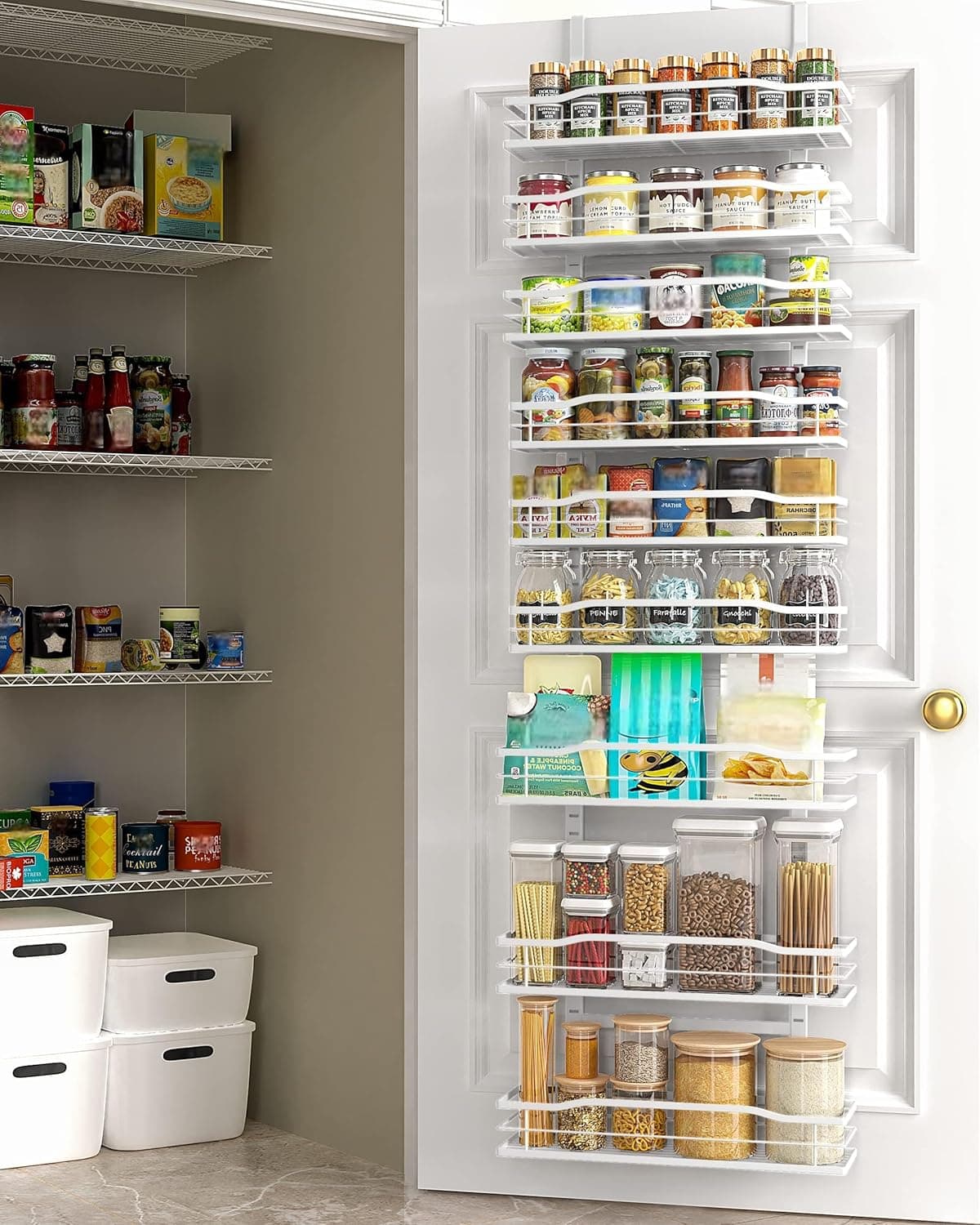 Over-the-Door Hanging Shelves – image 1