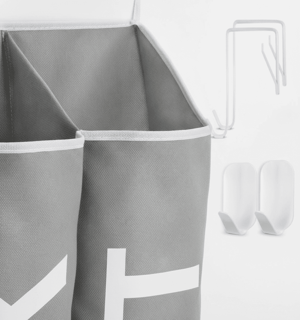 DONAQ Hanging Laundry Hamper Bag XL 40x22in – image 3